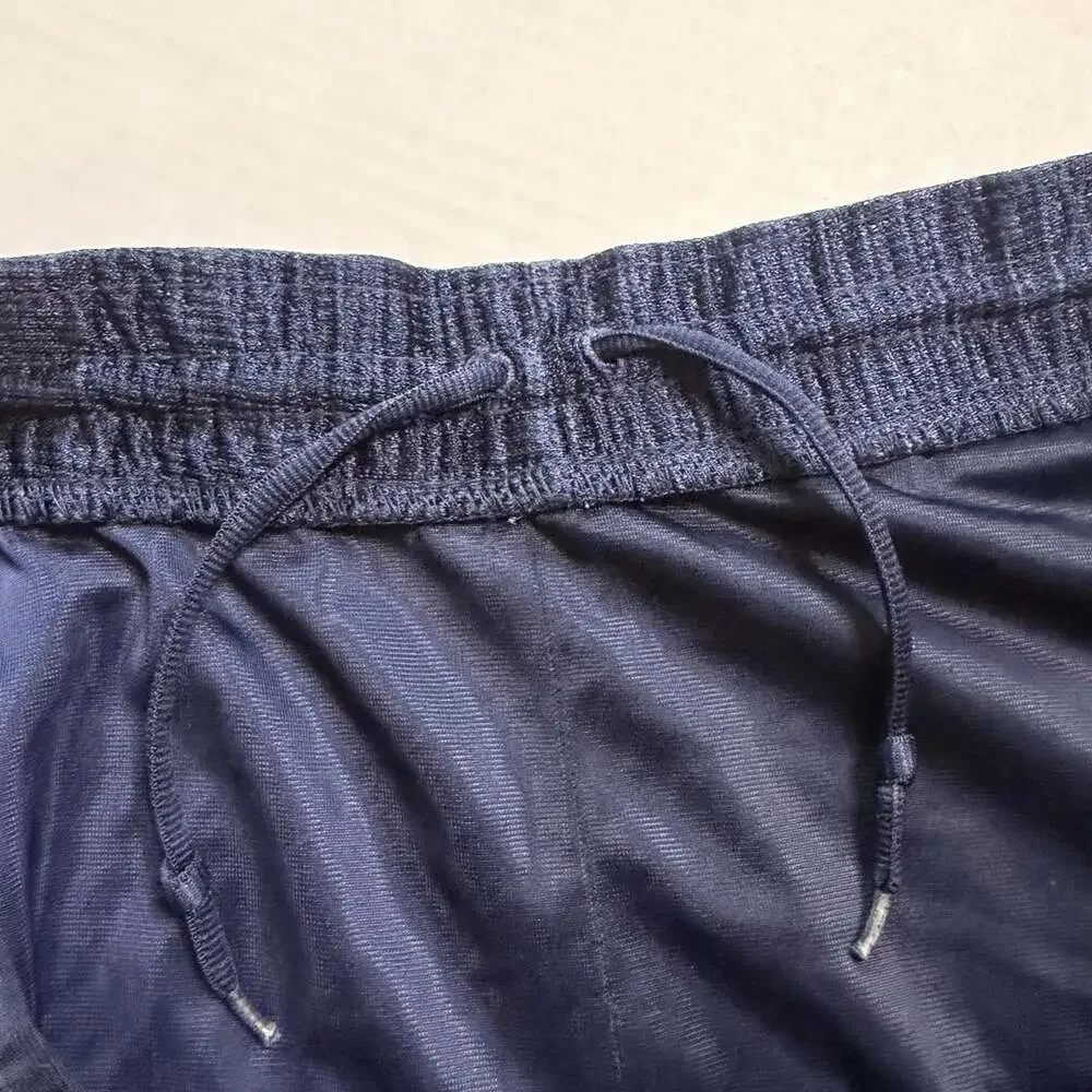Vintage Nike Dazzle Basketball Shorts Navy Blue Mens Size XXL Y2K Baggy